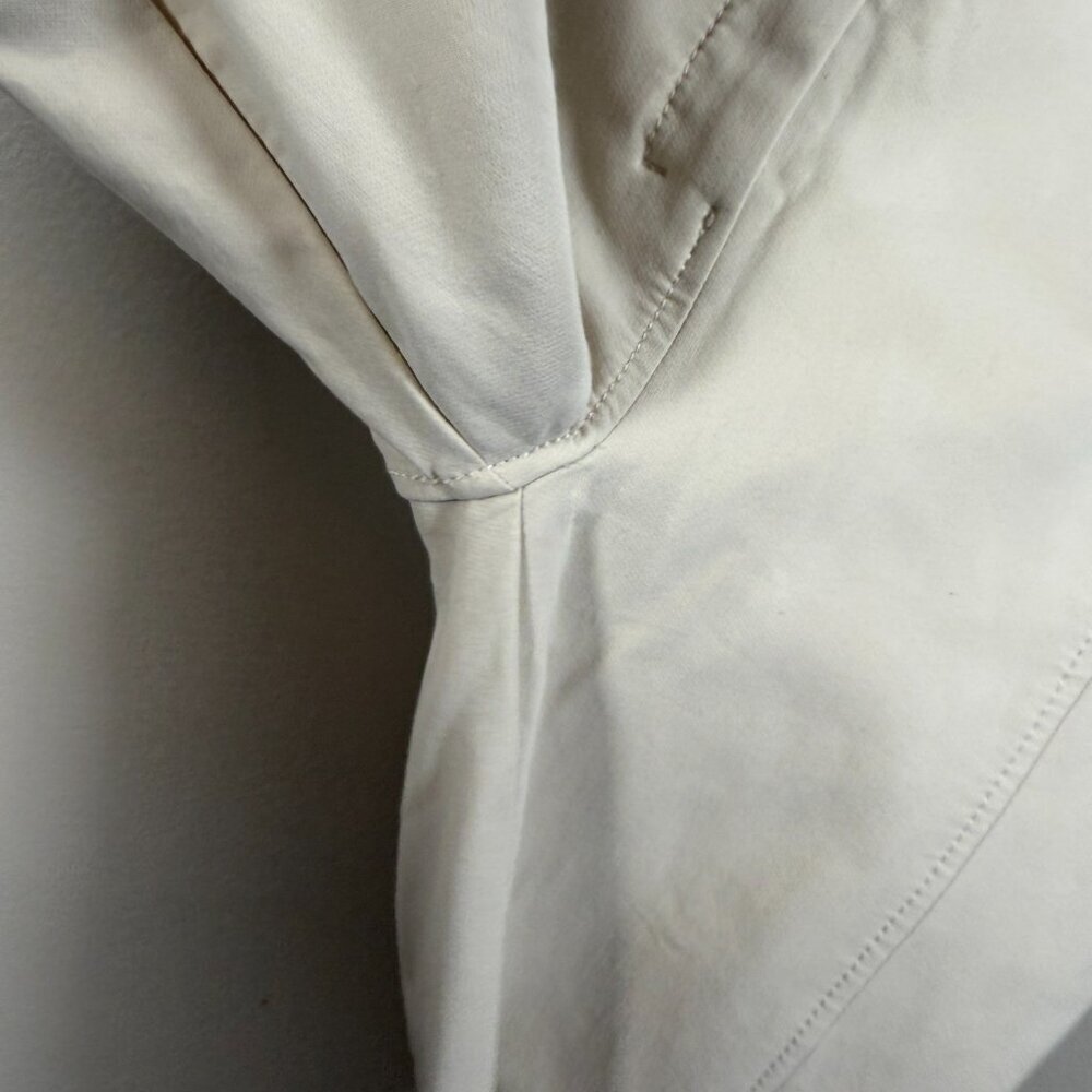 MM Lafleur Curie Pants Size 0P Beige Bone Power Stretch Work Office Career - Picture 5 of 10
